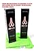 dznuts - Men's Pro Chamois Cream with Microfiber Towel, Anti-Chafing for Saddle Sores, Thigh Friction, Cyclists, Runners - 2 Pack (4 oz Each)