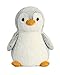 Aurora® Playful Pompom Penguin™ Stuffed Animal - Vibrant Companions - Endless Fun - Gray 16 Inches
