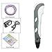 3D Pen for Doodling, Art, Craft Making, 3D Modeling and Education 3Dimage Professional Printing ABS/PLA