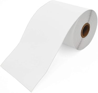 continuous thermal label roll