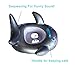 Funkeet Baby Float Seat Boat Pool Swim Ring With Handle Underarm Ring Seat Inflatable Pool Bath Toy For Kids Toodler Child Infant (Shark)