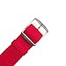 Wrist And Style Perlon Watch Strap (22mm, Red)
