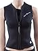 Neo Sport Men’s and Women’s Front Zipper Wetsuit Vest - 2.5mm -4-Way Stretch Neoprene - 50+ UV SHIELD , Women's Black, 8