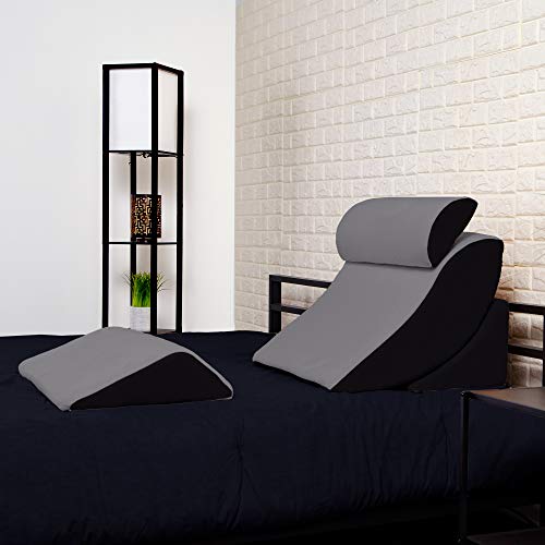 Avana Orthopedic Support Pillow Kind Bed Comfort System, Grey/Black - Thumbnail 4