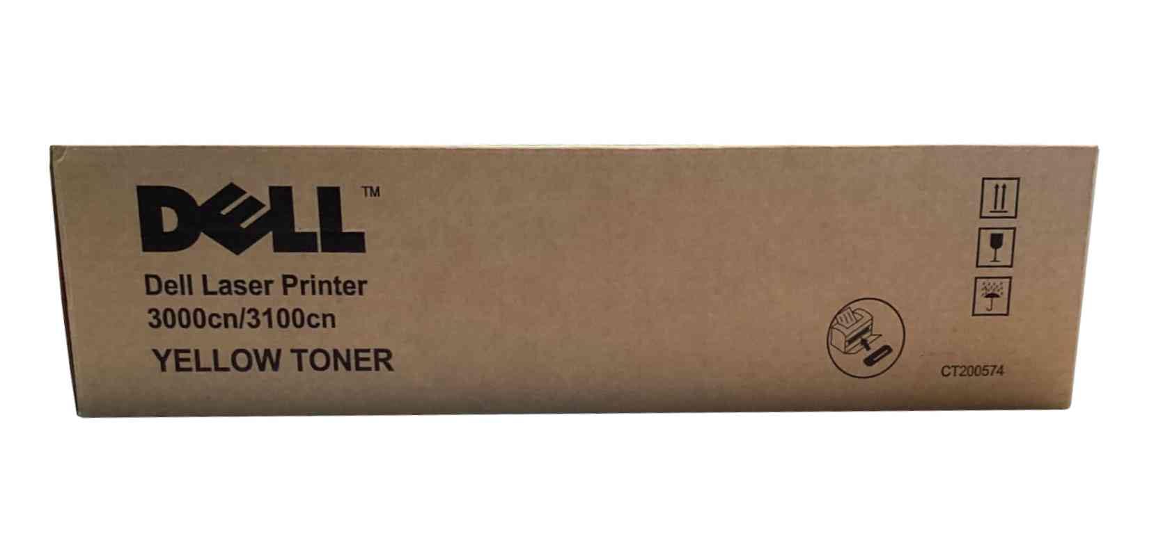 Dell Standard Capacity Yellow Toner (Yield 2,000 Pages) for Dell 3000cn/3100cn Laser Printers