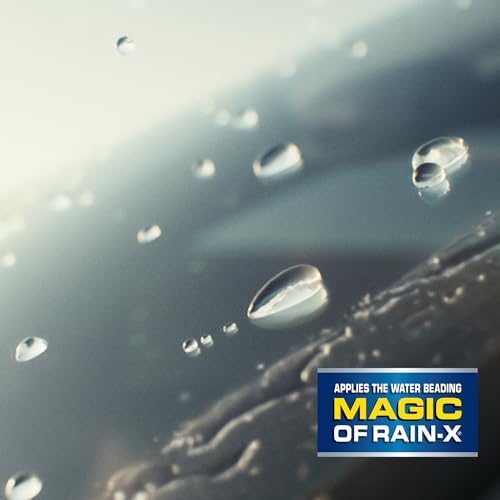 RAIN-X 810160 LATITUDE 2-IN-1 WATER REPELLENT WIPER BLADES, 24″ AND 19″ WINDSHIELD WIPERS (PACK OF 2), AUTOMOTIVE REPLACEMENT WINDSHIELD WIPER BLADES WITH PATENTED RAIN-X WATER REPELLENCY FORMULA