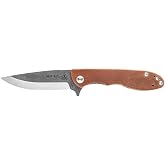 TOPS Knives Mini Scandi Folder 4.0- Tumble Finish Blade Finish