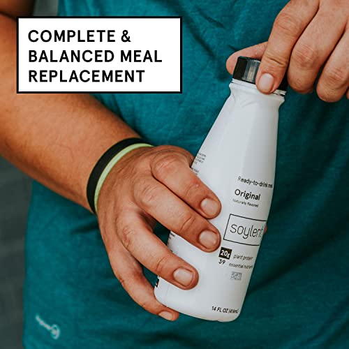 Soylent Plant Based Original Meal Replacement Shake, Contains 20g