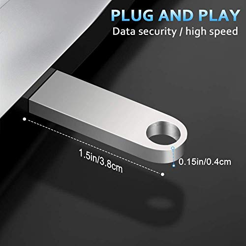 USB Flash Drive Waterproof USB Memory Stick Aluminum Pen Drive for PC