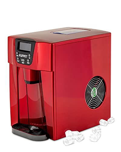 KUPPET 2 in 1 Countertop Ice Maker Water