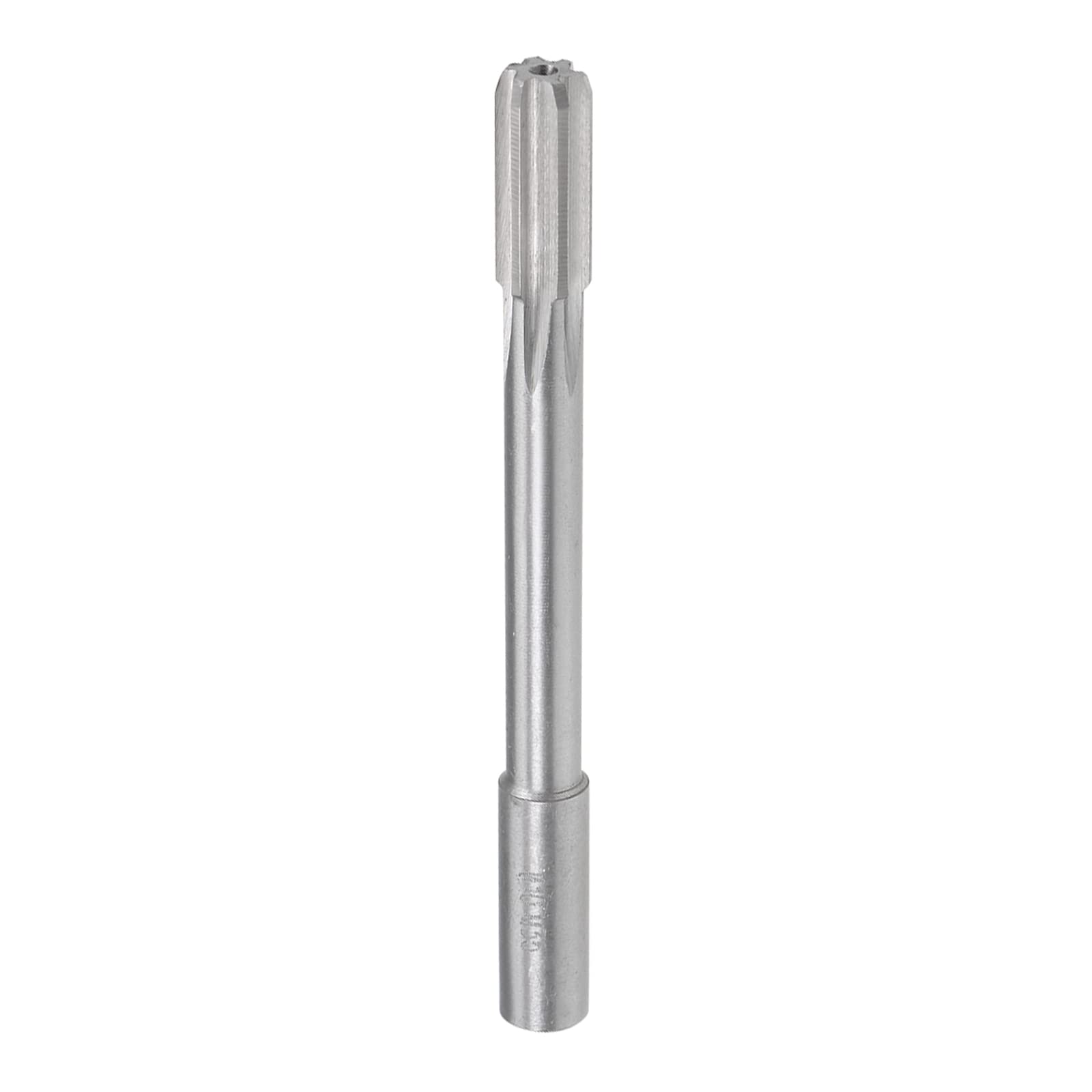 CoCud Machine Chucking Reamers, 10mm Diameter D4 Accuracy, M35 Cobalt High Speed Steel Straight Flutes Milling Cutter - (Applications: for Lathe Machine), 1-Piece