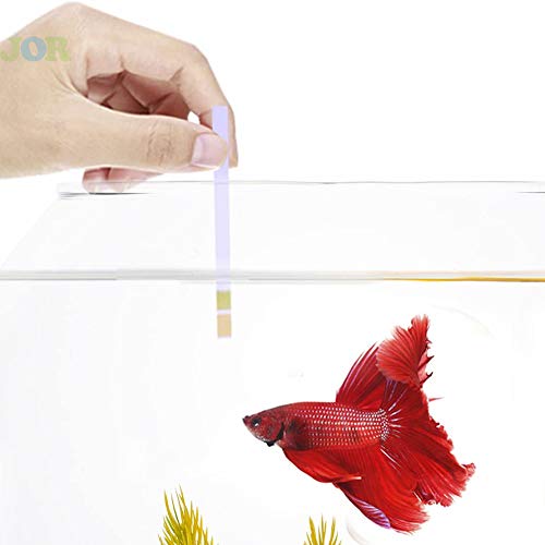 JOR Betta pH Test Strips, Ensure for Fish & Invertebrates, Dip & Read