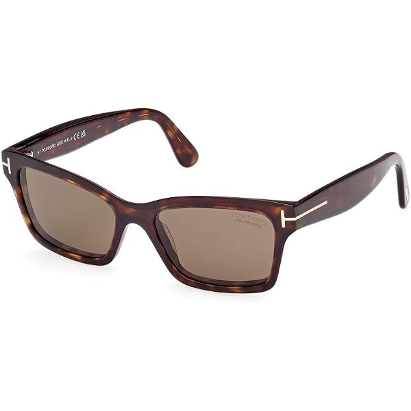 Amazon.com: Tom Ford Esme Brown Square Ladies Sunglasses  display picture 3