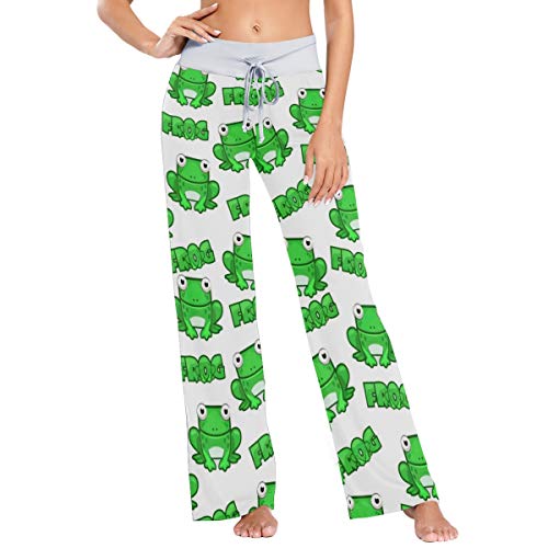 Women's frog print pajamas Clearance