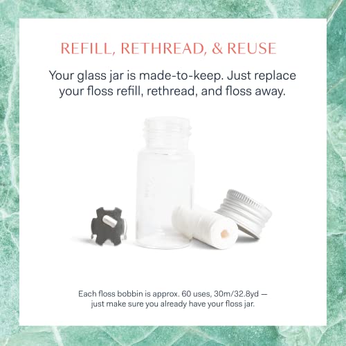 Better & Better Natural Floss Vegan, 100 PlantBased Waxed Dental