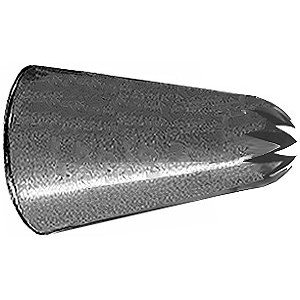 Ateco Pastry Tube - Closed Star - Size 9