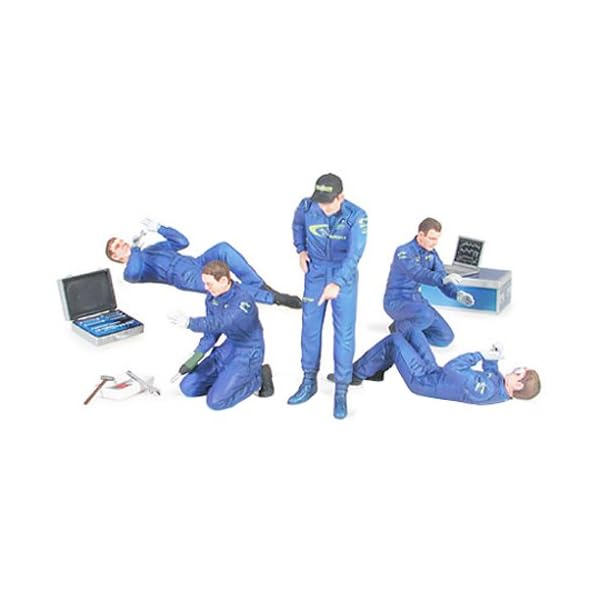Tamiya 300024266 - 1:24 Figuren-Set Rally Mechaniker (5)