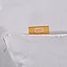 puredown Feathers and Down Bed Pillow Soft for Sleeping King Size White