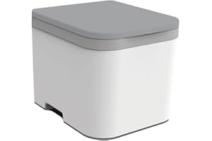 NOMAD by OGO Portable Compost Toilet – Camping Toilet for Truck Campers, Hunting Blinds, Car Camping, Primitive Camping & Boating, No-Electric, Waterless, Odor-Free – Fits 8-Gallon Bags