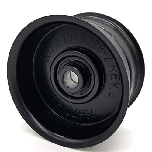 3.25 Flat Dia Flat Idler Pulley Steel 1/2 Bore tillescenter Power