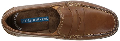Florsheim Kids Boys' Jasper Driver Jr, Saddle Tan, 10 M US Toddler