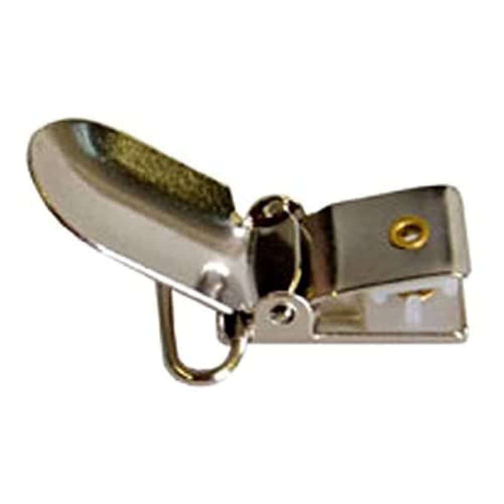 Artemio 8-Piece Dummy Clips, Silver