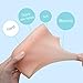 Sumifun Gel Height Increase Heel Sleeves, Relieve Foot Cracked Pain Skin Care Protector Socks, Invisible Increase Insole with Height 2.5cm