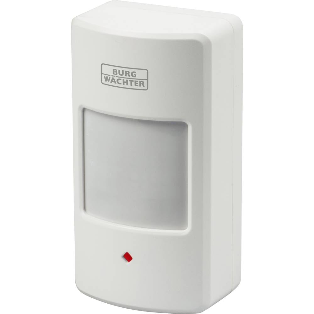 Burg Wächter 39790 Indoor Motion Detector, Battery-Operated, Infrared Detector, Compatible with BURGprotect Smart Home, Motion 2010, White, 97 x 54 x 40 mm (W x H x D)