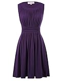 Belle Poque A-Line Women's 1950s Vintage Dress Sleeveless