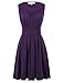 Belle Poque A-Line Women's 1950s Vintage Dress Sleeveless