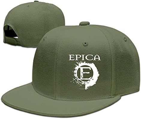 Unisex Epica Logo The Holographic Principle Flat Bill Hat
