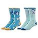 Sonic The Hedgehog Men's Crew Sock Set Of 2 Pairs