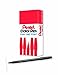 Pentel Arts Color Pen, Black, Box of 12 (S360-T101)