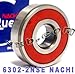 6302-2NSE Nachi Bearing 15x42x13 Sealed C3 Japan Ball Bearings