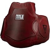 Title Boxing Blood Red Leather Body Protector