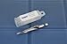TEMO M35 Cobalt Step Drill Spiral Flute, 6 Size 3/16 Inch To 1/2 Inch, 1/4 Inch Hex Shank