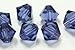 24 6mm Adabele Austrian Bicone Faceted Crystal Beads Dark Indigo Alternative For Swarovski Preciosa Crystalized #5301/5328