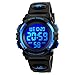 Kid Watch Sport LED Alarm Stopwatch Digital Child Quartz Wristwatch for Boy Girl U