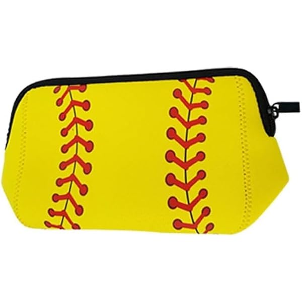 Sportybella Fußball-Make-up-Tasche – Wasserdichter Kulturbeutel Für Frauen & Mädchen, Fußball-Design