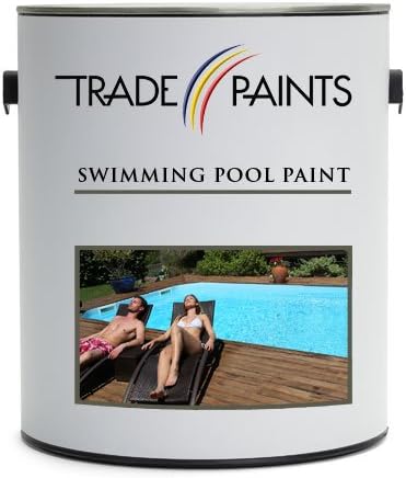 Swimming Pool Paint (1 Litre, Crystal Blue BS18E49)