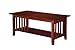 Atlantic Furniture AH15204 Mission Coffee Table, Walnut