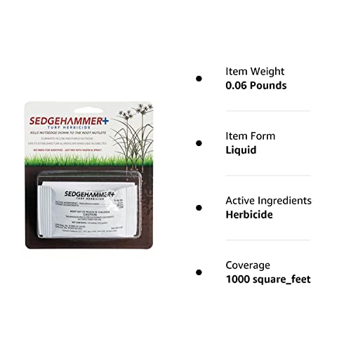 Sedgehammer Plus Turf Herbicide 13.5 Grams (2 Packs) Pricepulse