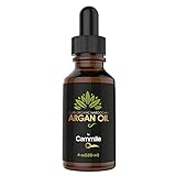 Argan Oil for Hair, Face, Nails & Skin Care - Certified Organic - 4 Oz - 100 % Pure Moroccan Oil - Treatment for Silky and Shiny Hair and Soft Skin - Best 100%