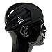 Temple Tape Headbands for Men and Women - Mens Sweatband & Sports Headband Moisture Wicking Workout Sweatbands for Running, Cross-Train, Yoga and Bike Helmet Friendly - Pocket Edition - Black