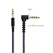 KetDirect 1.2m(3.9ft) audio 3.5mm AUX Replacement Headphone/Headset Audio Cable with in-Line Remote Microphone Volume Control for Apple iphone Android Samsung