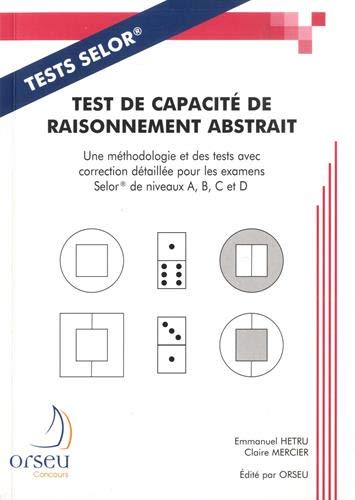 Ebook Test de Capacite de Raisonnement Abstrait Pour les Examens du Selor (French Edition) KINDLE