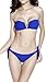 Strapless Bandeau Bikini Two Triangles Bathing Swim suit