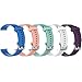 Compatible for Garmin Vivoactive 3, 20mm Silicone Replacement Wristband Quick Release WatchBand Strap Band Wristband for Garmin Vivoactive 3/vivomove HR/Forerunner 245/Venu Sq