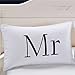 Sleepwish Mr and Mrs Pillowcases Couples Pillowcases His and Hers Pillowcases Set of 2 Pillow Covers Wedding Gifts (20 x 30 inch)