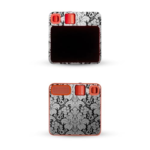 Skin Compatible with Rabbit r1 - Floral Retro - Premium 3M Vinyl Protective Wra…